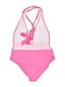 Unbranded Solid Pink One Piece Swimsuit Size 2X - photo 2