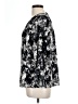 Apt. 9 100% Polyester Floral Black 3/4 Sleeve Blouse Size L - photo 5