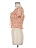 Forever 21 100% Polyester Orange Short Sleeve Blouse Size M - photo 5
