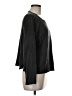 Eileen Fisher 100% Organic Linen Black Pullover Sweater Size M - photo 4