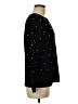 Cable & Gauge Polka Dots Black Pullover Sweater Size M - photo 4