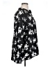 Time and Tru 100% Polyester Floral Black Long Sleeve Blouse Size XL - photo 4