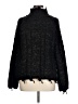 Elan Tweed Black Turtleneck Sweater Size L - photo 1