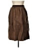 JIGOTT Brown Casual Skirt Size L (estimated) - photo 1