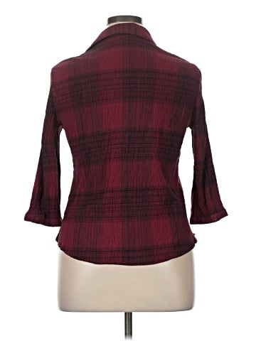 Baxter & Wells 3/4 Sleeve Button-Down Shirt (view 2)
