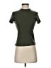 Theory Green Short Sleeve Turtleneck Size S - photo 1