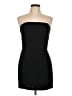 Amanda Uprichard 100% Polyester Solid Black Cocktail Dress Size L - photo 1