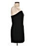 Amanda Uprichard 100% Polyester Solid Black Cocktail Dress Size L - photo 4