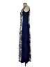 Unbranded Graphic Blue Cocktail Dress Size L (estimated) - photo 5