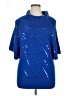 New Directions 100% Acrylic Blue Pullover Sweater Size 1X - photo 1