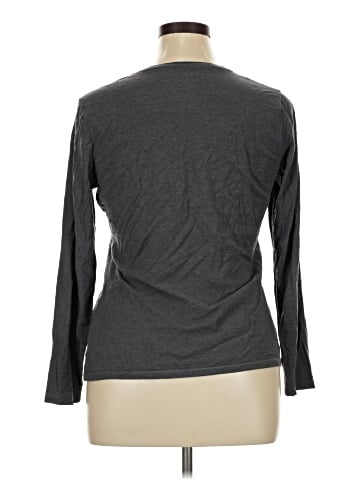 Hanes 3/4 Sleeve T-Shirt (view 2)