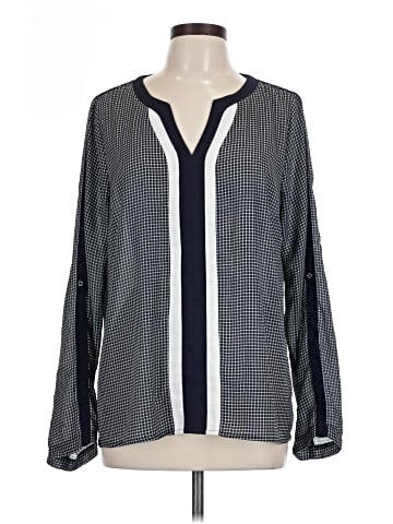 Skies Are Blue Long Sleeve Blouse (view 1)