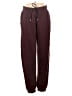 Unbranded Solid Burgundy Track Pants Size M (estimated) - photo 1