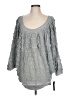 BCBGMAXAZRIA Silver Pullover Sweater Size L - photo 1