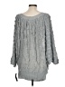 BCBGMAXAZRIA Silver Pullover Sweater Size L - photo 2