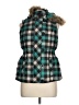 krush 100% Polyester Plaid Green Vest Size L - photo 1