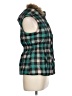 krush 100% Polyester Plaid Green Vest Size L - photo 4