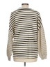 Hayden Stripes Ivory Pullover Sweater Size L - photo 2