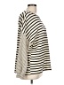 Hayden Stripes Ivory Pullover Sweater Size L - photo 4