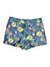 CeCe 100% Polyester Tropical Blue Board Shorts Size 14 - photo 2