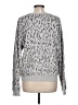 Rails Animal Print Silver Pullover Sweater Size L - photo 2
