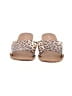 Saks Fifth Avenue Animal Print Tan Brown Sandals Size 8 1/2 - photo 2