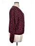 ABound 100% Rayon Red Long Sleeve Blouse Size XL - photo 4