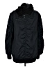 Silence and Noise 100% Nylon Solid Black Windbreaker Size XS - photo 2