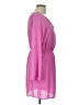 Bluetique 100% Polyester Solid Pink Casual Dress Size L - photo 4
