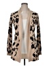 Dots Animal Print Tan Cardigan Size XL - photo 1