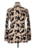 Dots Animal Print Tan Cardigan Size XL - photo 2