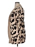 Dots Animal Print Tan Cardigan Size XL - photo 5