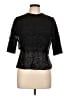C&M Collection Black Short Sleeve Blouse Size EU 44 / US 14 - photo 1