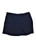 Zara 100% Polyester Solid Blue Casual Skirt Size L - photo 2