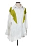 Unbranded White Long Sleeve Button-Down Shirt Size S - photo 1