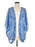 Pixley 100% Polyester Blue Kimono Size M - photo 1