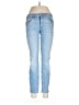 Zara Hearts Blue Jeans Size 8 - photo 1