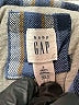 Baby Gap 100% Cotton Plaid Blue Jacket Size 5T - photo 3