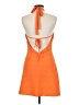 Shein Orange Cocktail Dress Size 6 - photo 2