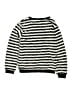 Juicy Couture 100% Polyester Chevron-herringbone Black Pullover Sweater Size 8 - 10 - photo 2