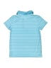 Crown & Ivy 100% Polyester Blue Short Sleeve Top Size 6 - photo 2