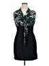 B.wear Paisley Black Cocktail Dress Size 15 - photo 1