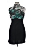B.wear Paisley Black Cocktail Dress Size 15 - photo 2