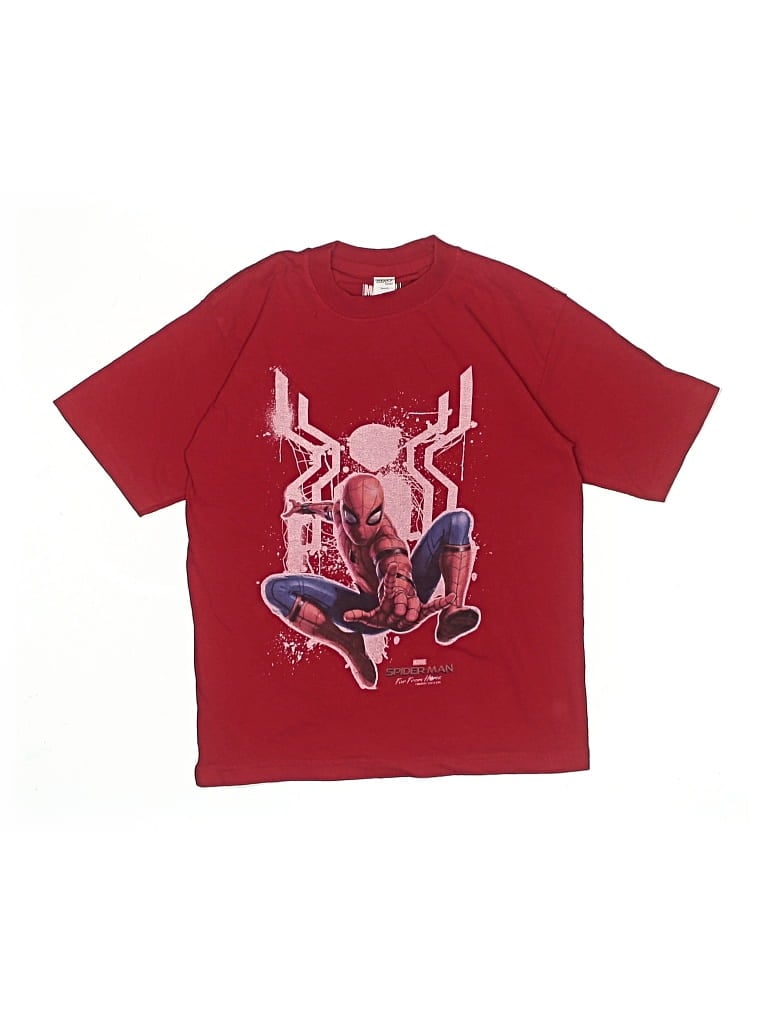 Pre-owned Marvel Kids' Short Sleeve T-shirt In Red