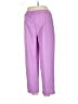 Bend Over 100% Polyester Solid Purple Track Pants Size 14 SHORT - photo 2