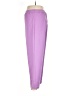 Bend Over 100% Polyester Solid Purple Track Pants Size 14 SHORT - photo 5