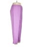 Bend Over 100% Polyester Solid Purple Track Pants Size 14 SHORT - photo 4