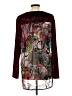 Adore 100% Polyester Burgundy Long Sleeve Blouse Size L - photo 2