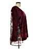 Adore 100% Polyester Burgundy Long Sleeve Blouse Size L - photo 4