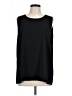 Cotton Bleu 100% Polyester Black Sleeveless T-Shirt Size L - photo 1